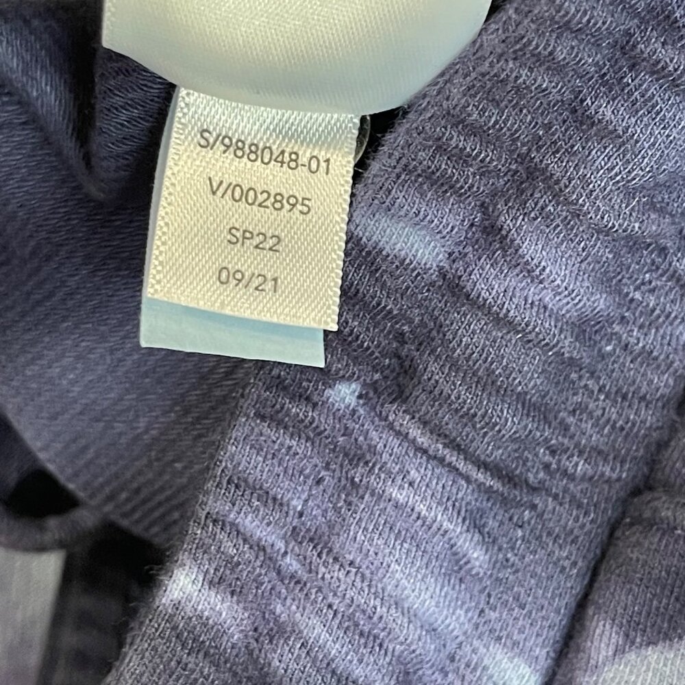 Athleta Farallon‎ Jogger Women's Size XS Tie Dye Print Blue Semi Fitted Cotton - Picture 12 of 13
